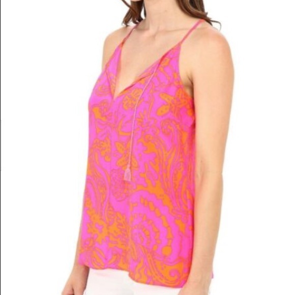 Lilly Pulitzer Finn Silk Tank - XS - Picture 2 of 6